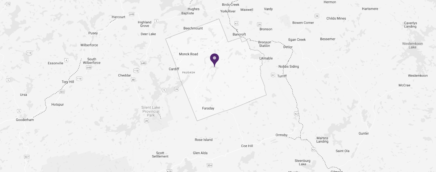 Map Outline of Faraday