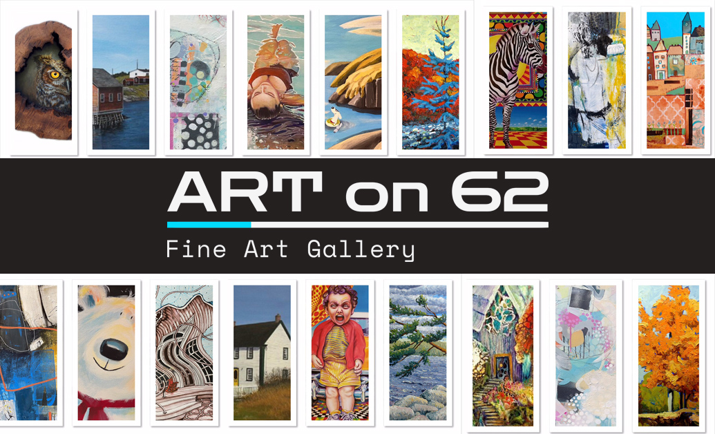 Art on 62 postcard