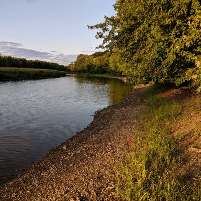 View of the Salmon River