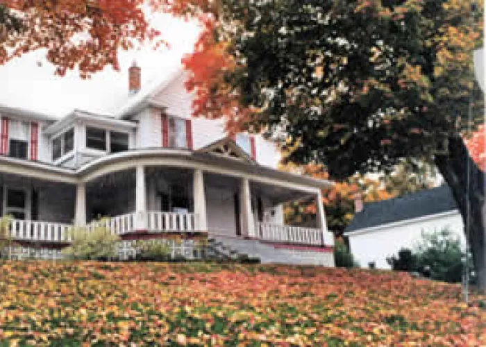 Charming Bed and Breakfast in historic house with wrap around porch located in Bancroft Ontario